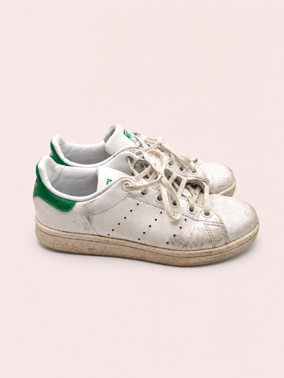 Adidas Sneakers White with green accents