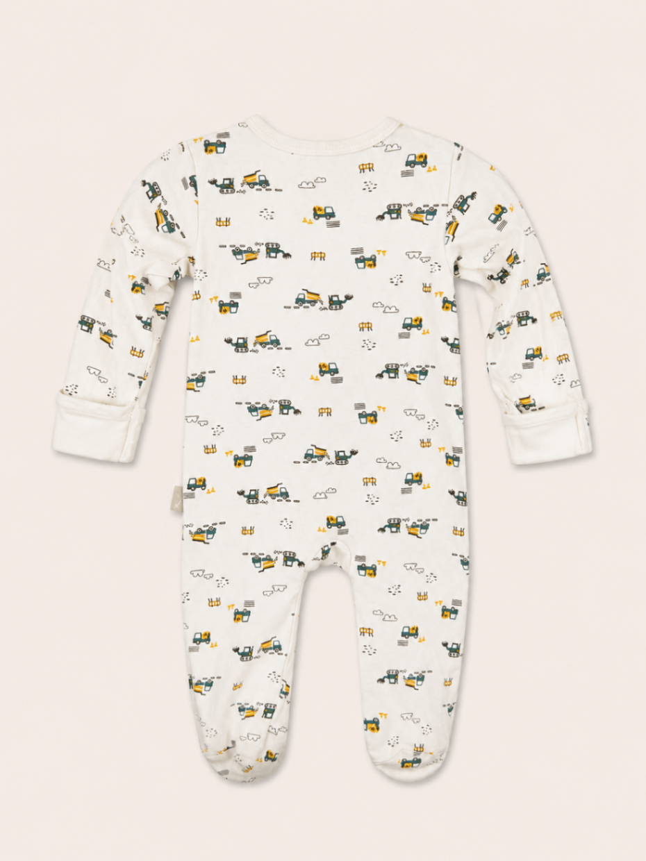Pusblu Sleepwear White with multicolor print
