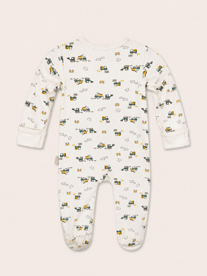 Pusblu Sleepwear White with multicolor print