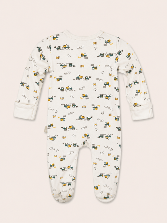 Pusblu Sleepwear White with multicolor print