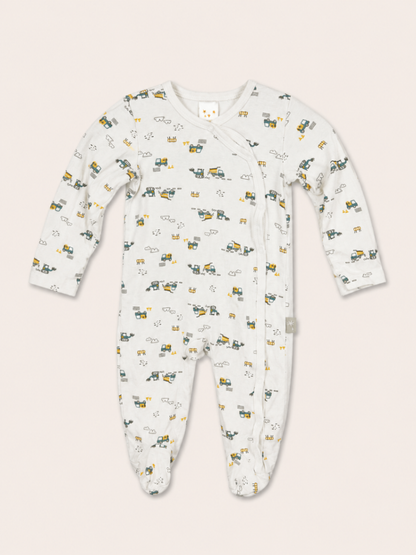 Pusblu Sleepwear White with multicolor print