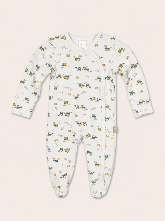 Pusblu Sleepwear White with multicolor print