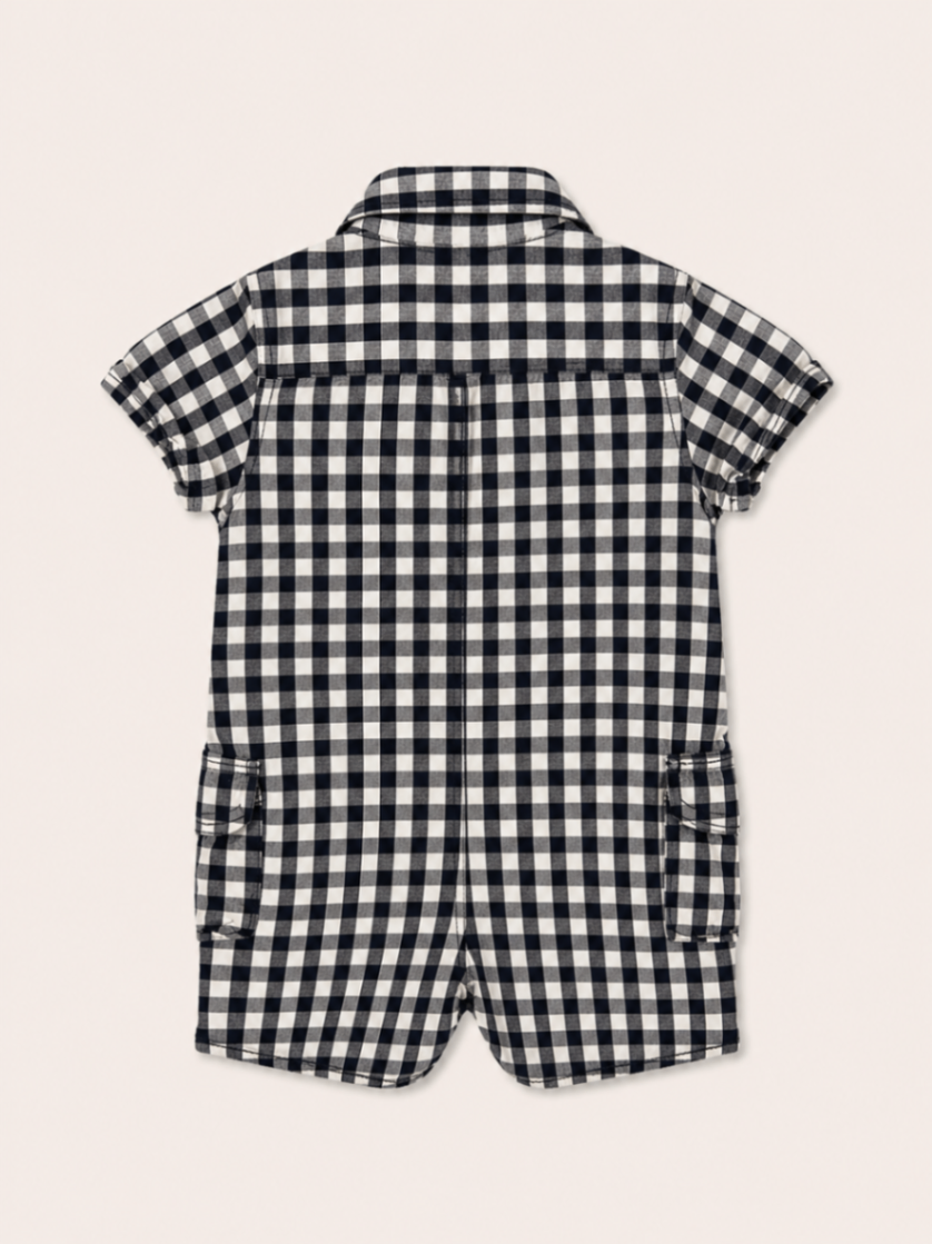 Baby Gap Romper Black and White