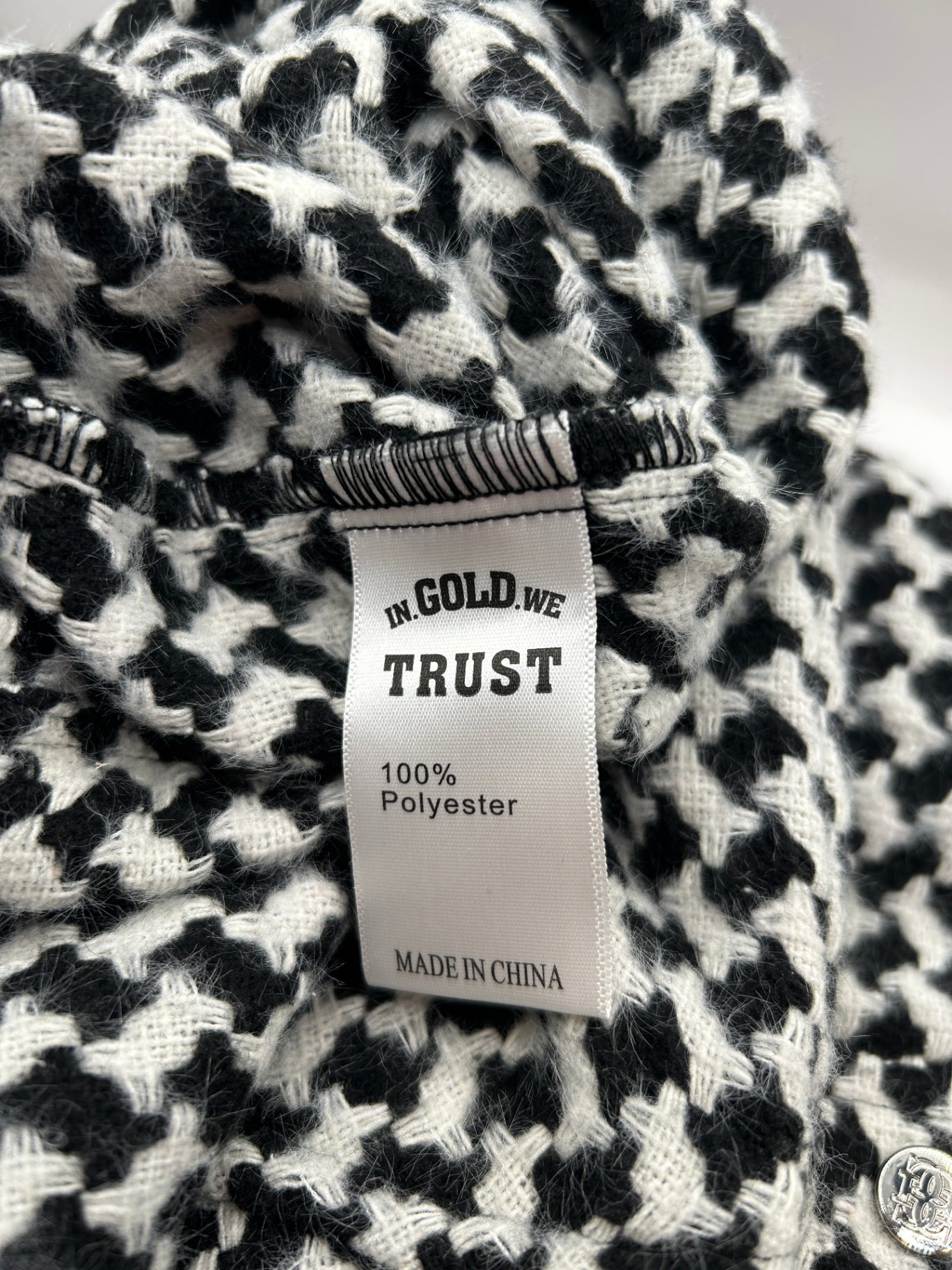 IN GOLD WE TRUST - Coat - Black - size: XL