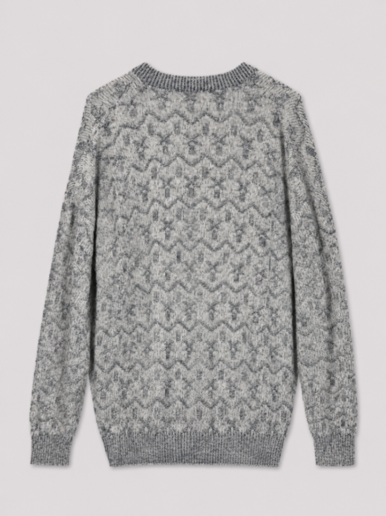Dorji Sweater L - Large Gray
