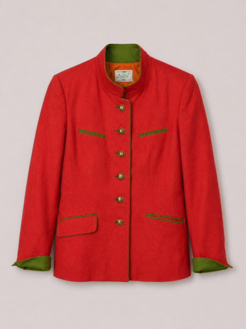 Sonnblick 40 Red with green accents