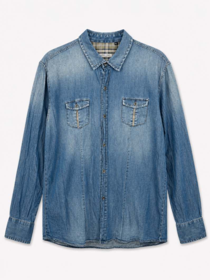 Xagon Man Shirt Light Blue XL