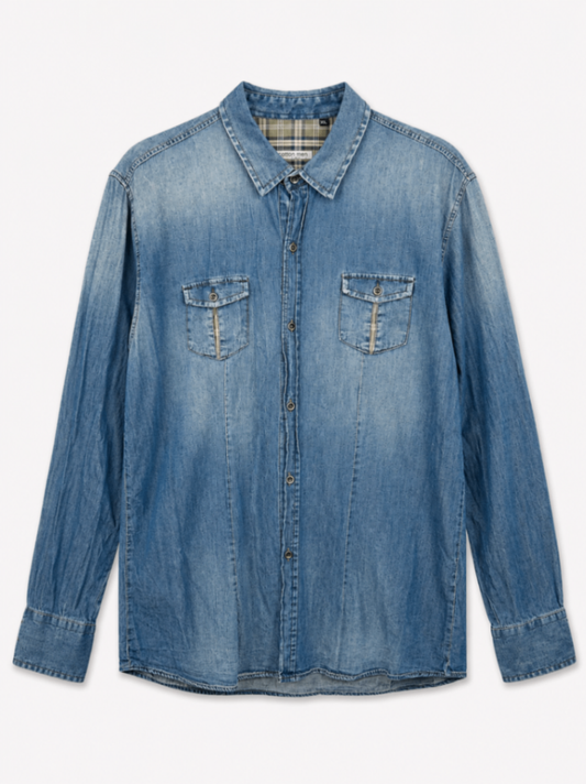 Xagon Man Shirt Light Blue XL