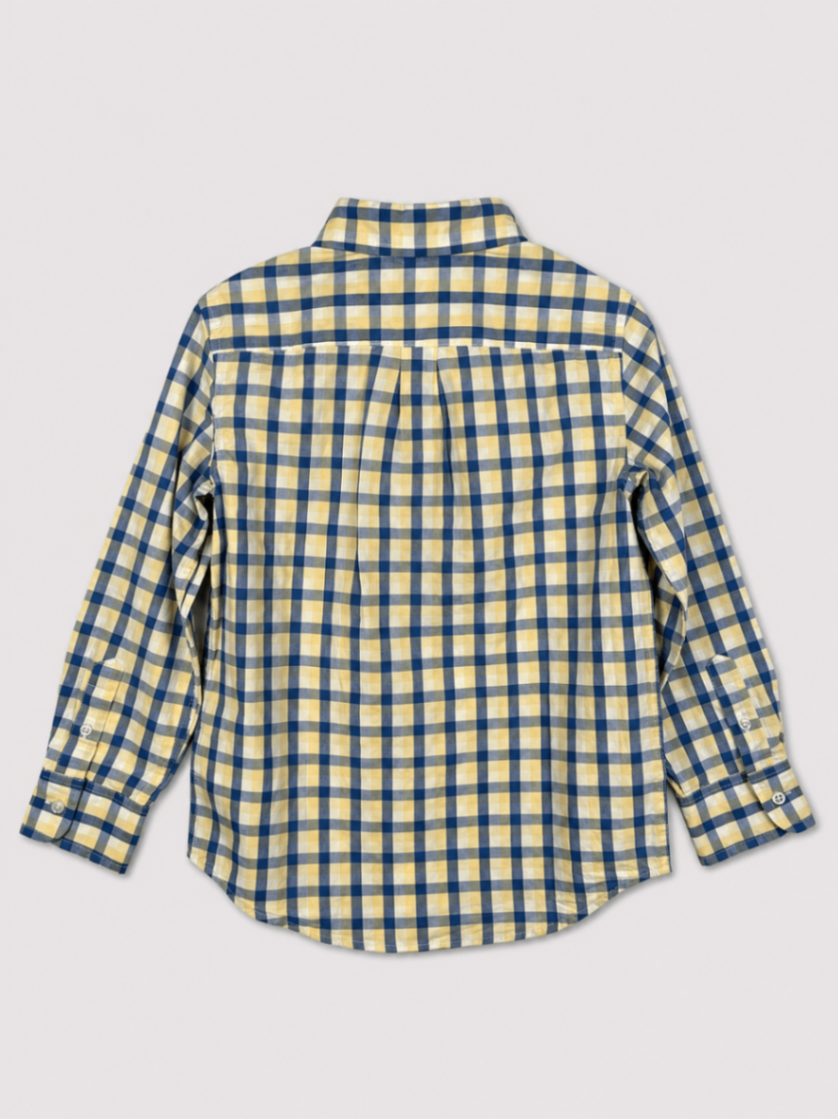 crewcuts checkered shirt 4-5