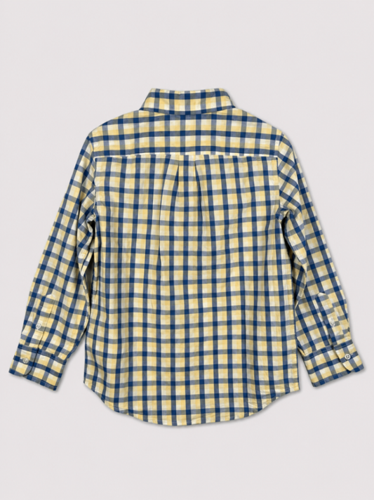crewcuts checkered shirt 4-5
