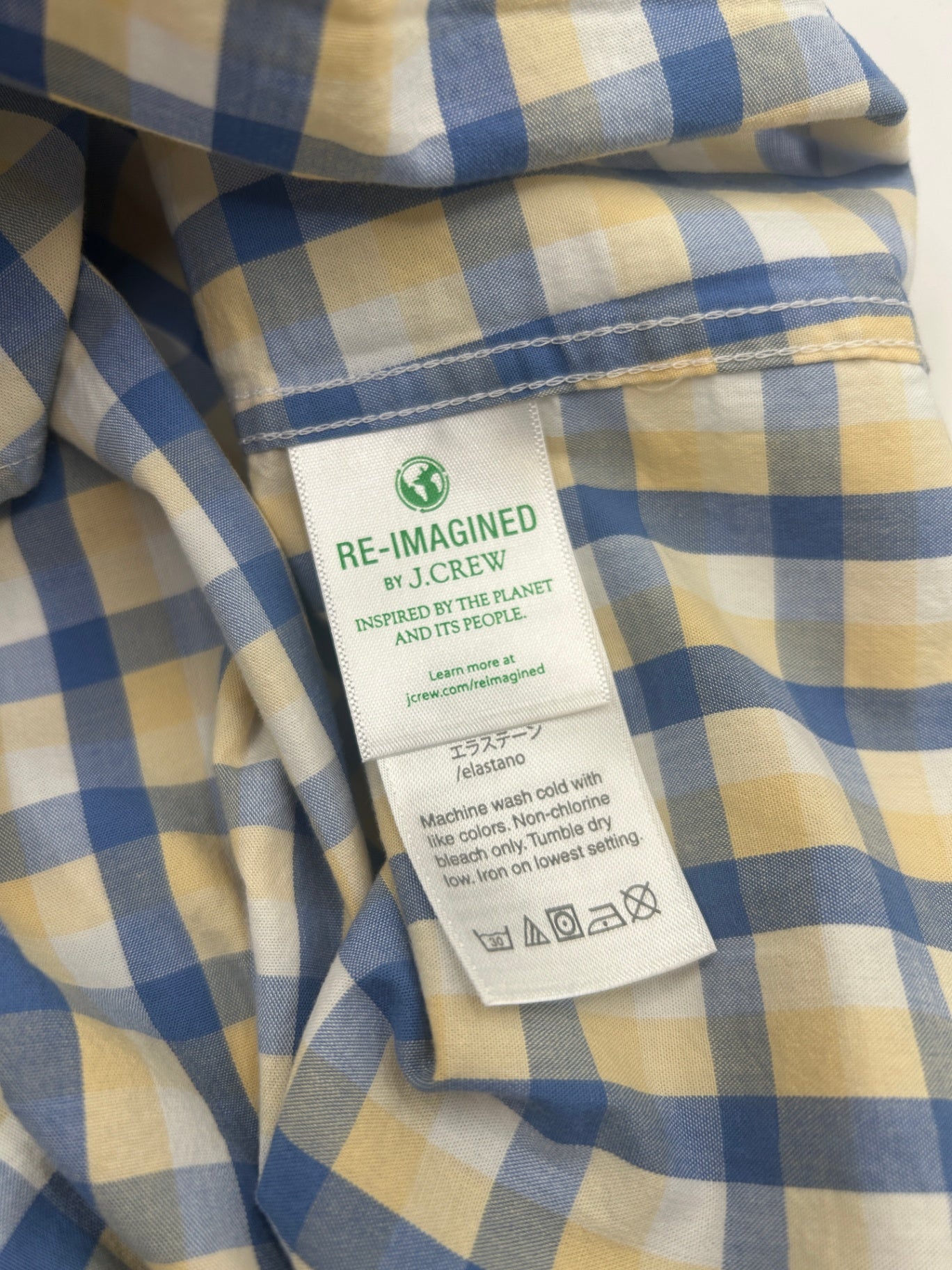 crewcuts checkered shirt 4-5