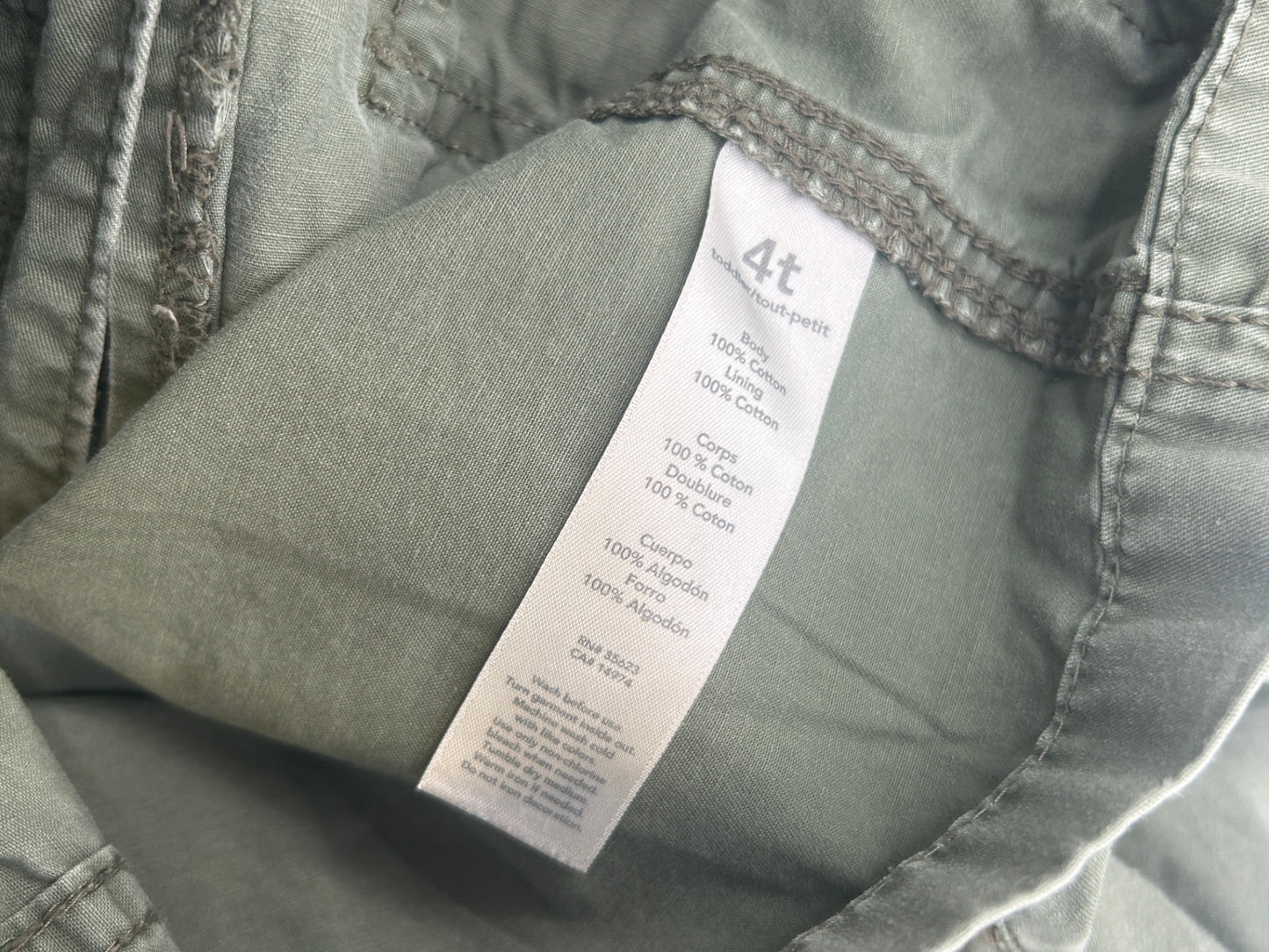 Carter's Jacket Olive green 4T