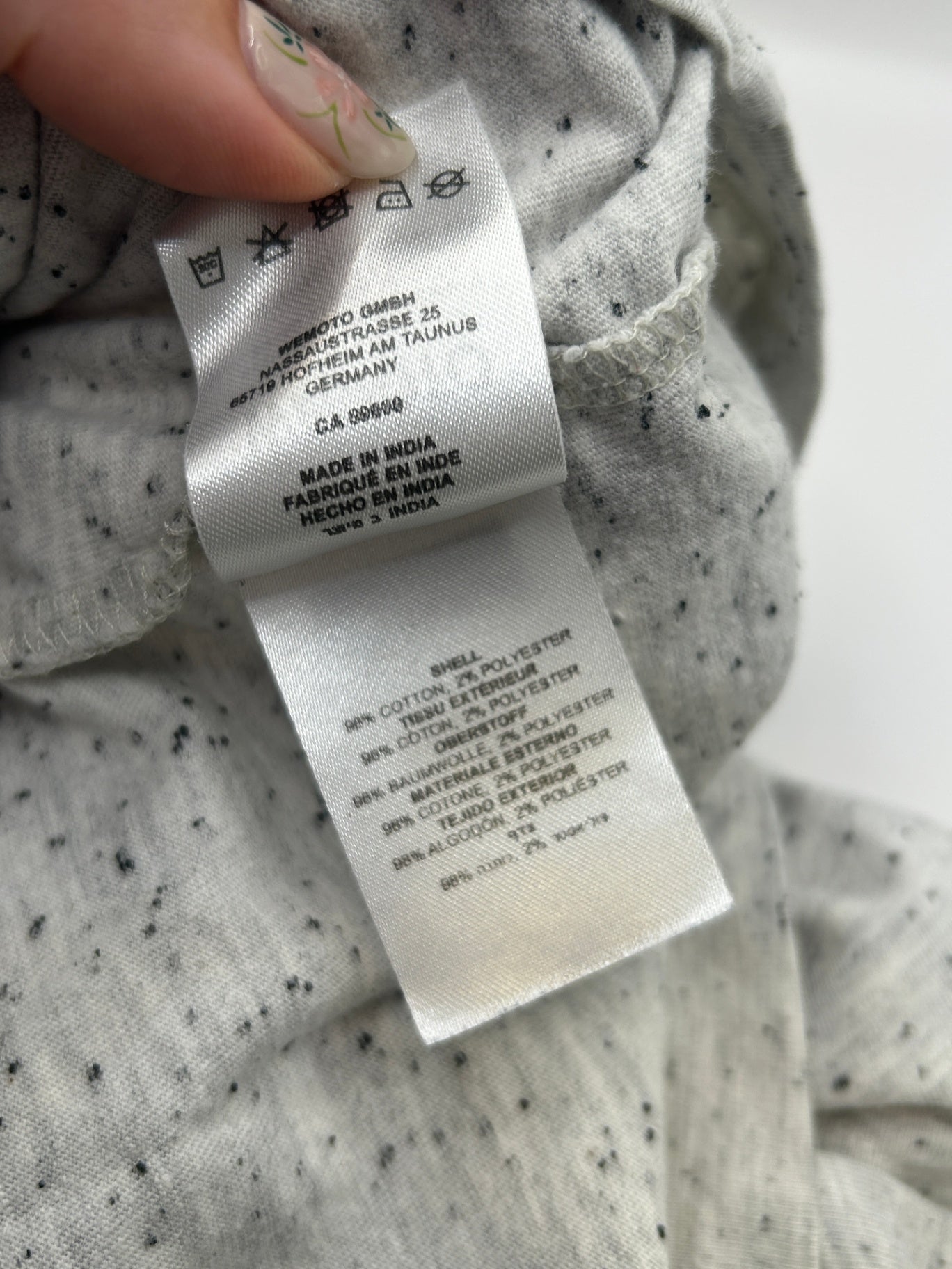 WEMOTO T-Shirt Light gray S