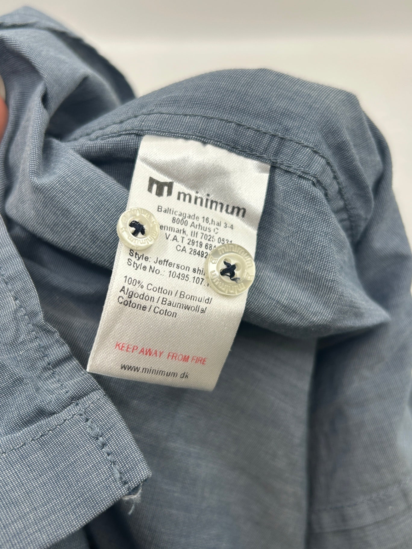 Minimum Shirt Light Blue