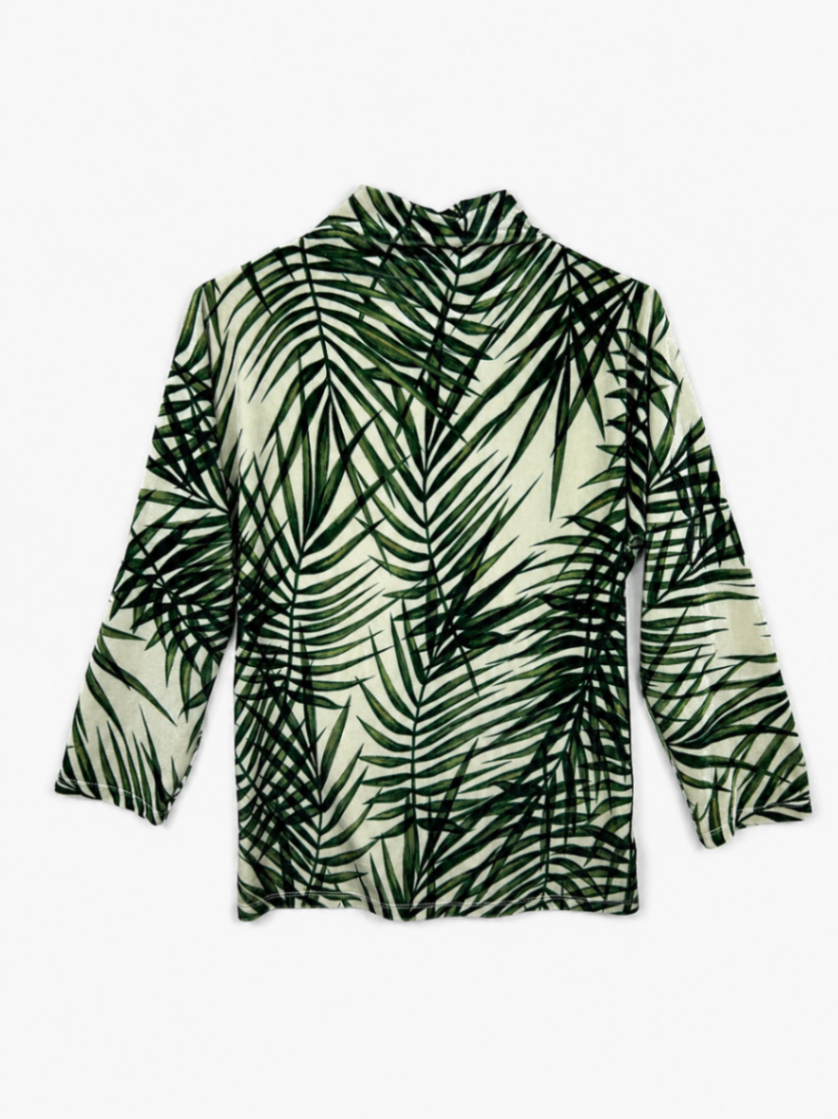 Shirt Green and cream