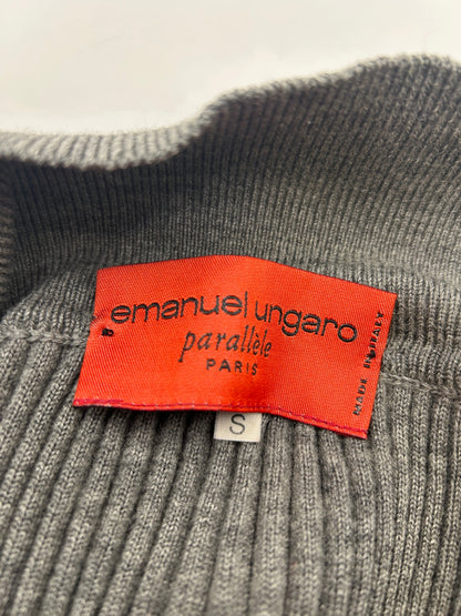 Emanuel Ungaro Skirt S Gray/Charcoal