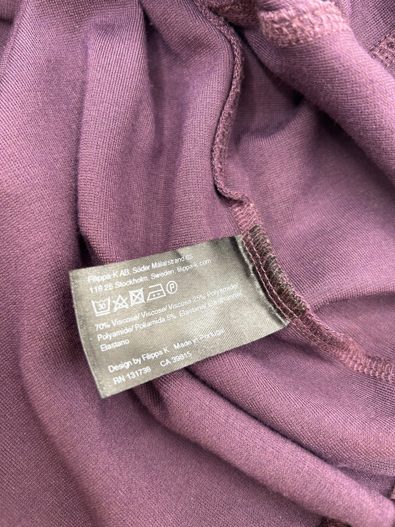 Filippa K Dress L Purple