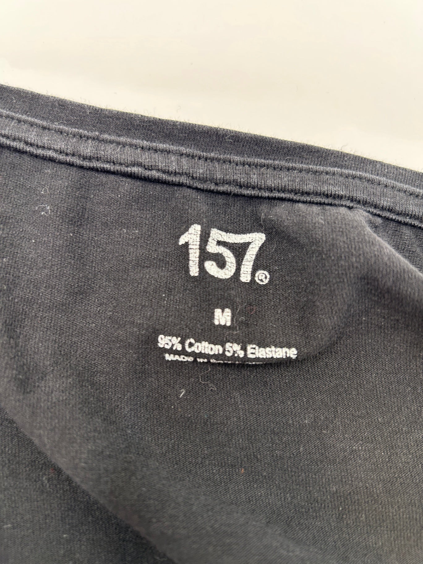 157. Long Sleeve T-Shirt M Black