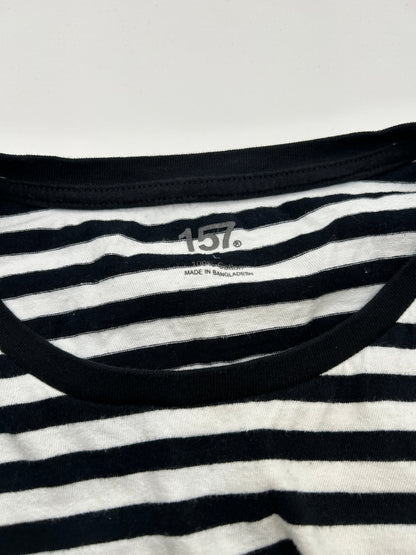 157 Lager T-Shirt Black and White L