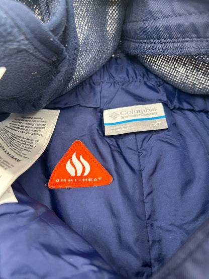 Columbia Snowsuit 3T Navy Blue