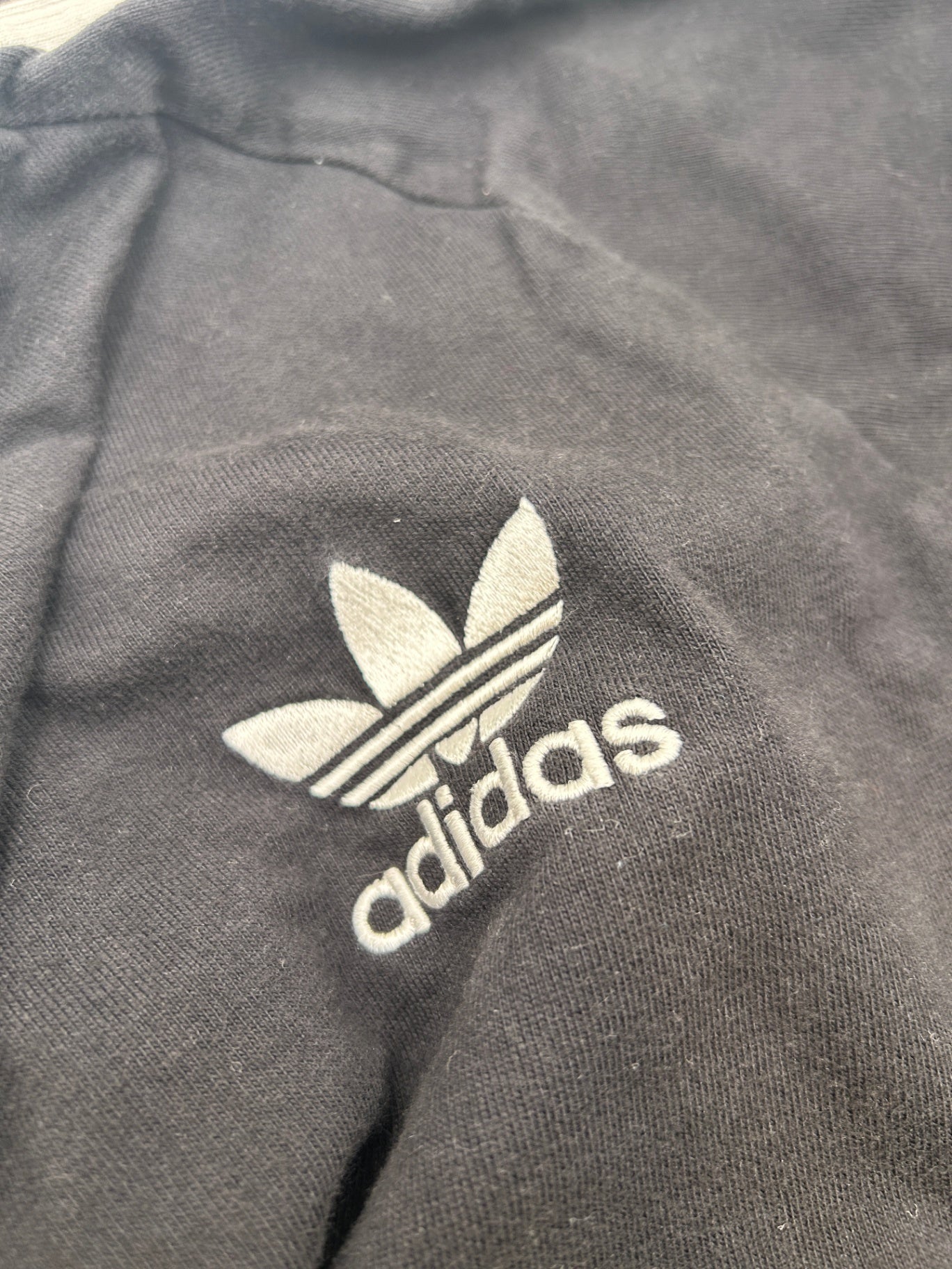 adidas Sweatshirt L Black and white