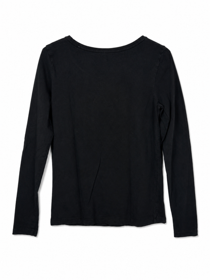 157. Long Sleeve T-Shirt M Black