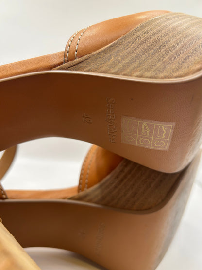 See By Chloe High Heels 42 Tan