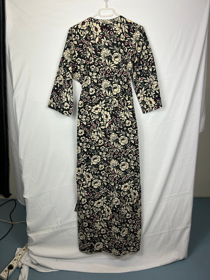 Vanilia Dress Black, beige, pink, white