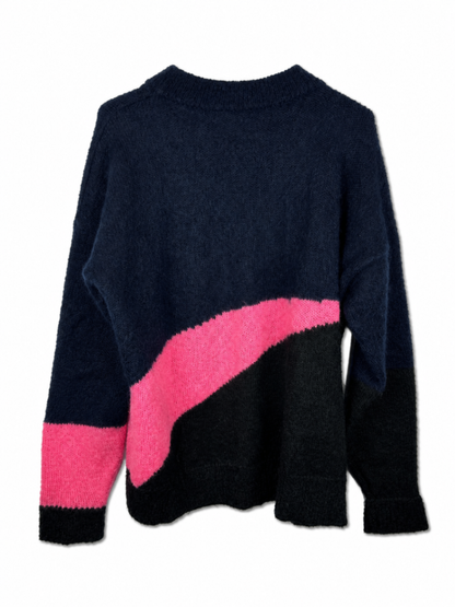 Zadig & Voltaire Sweater M Navy blue, Pink, Black