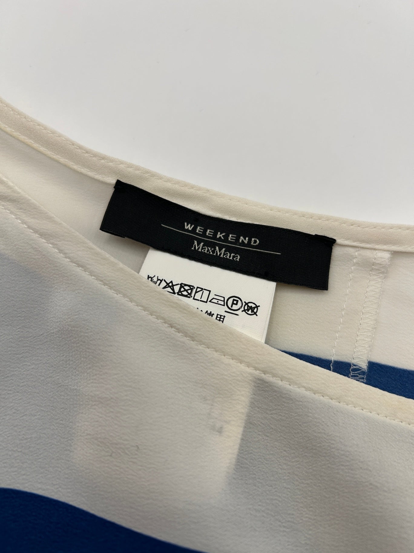 Max Mara Dress IT42 Cream/White, Blue, Pink, Green, Yellow
