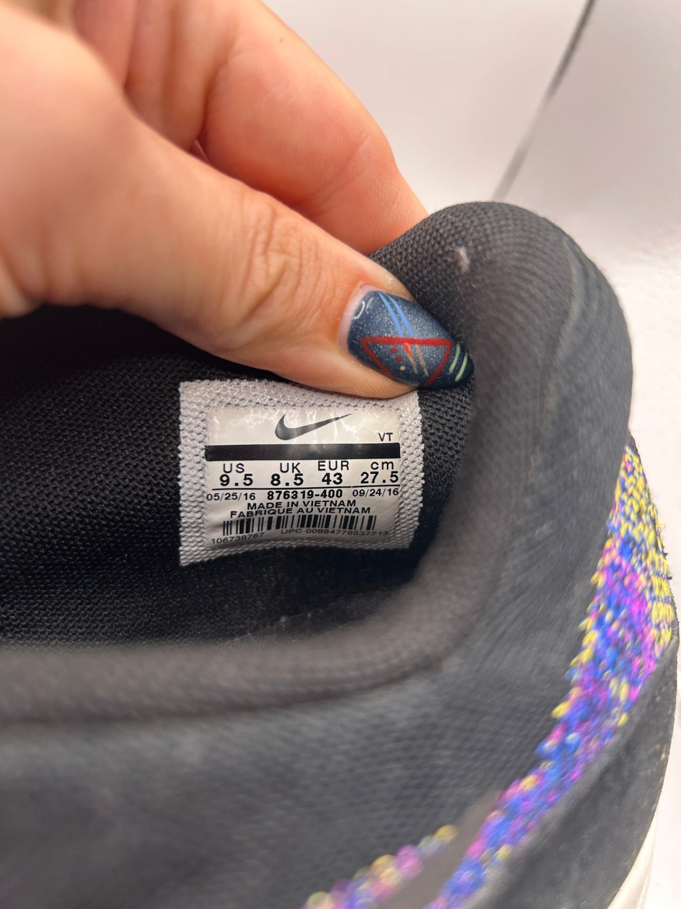 Nike Sneakers 43 Multicolor