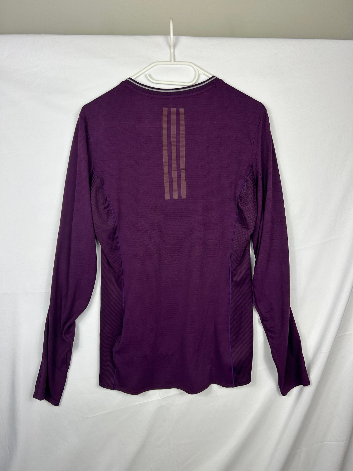 Adidas Long Sleeve T-Shirt M Purple