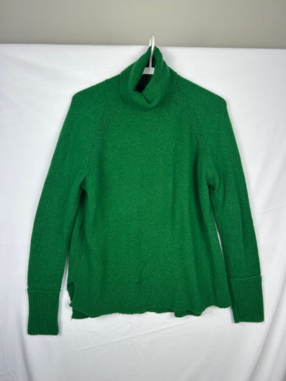 Not visible Turtle Neck Sweater Not visible Green