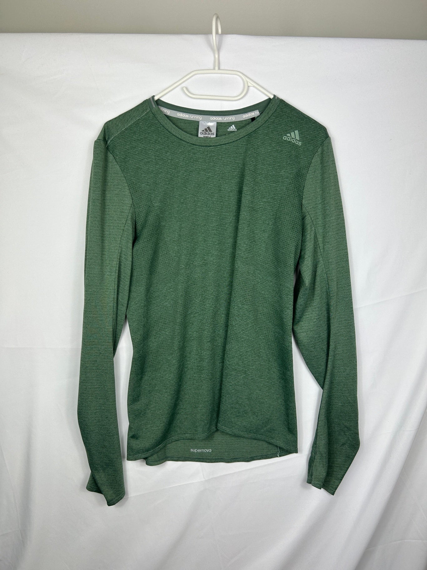 adidas Long Sleeve T-Shirt M Green