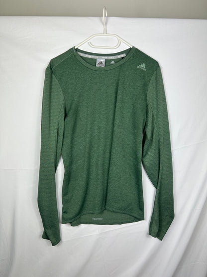 adidas Long Sleeve T-Shirt M Green