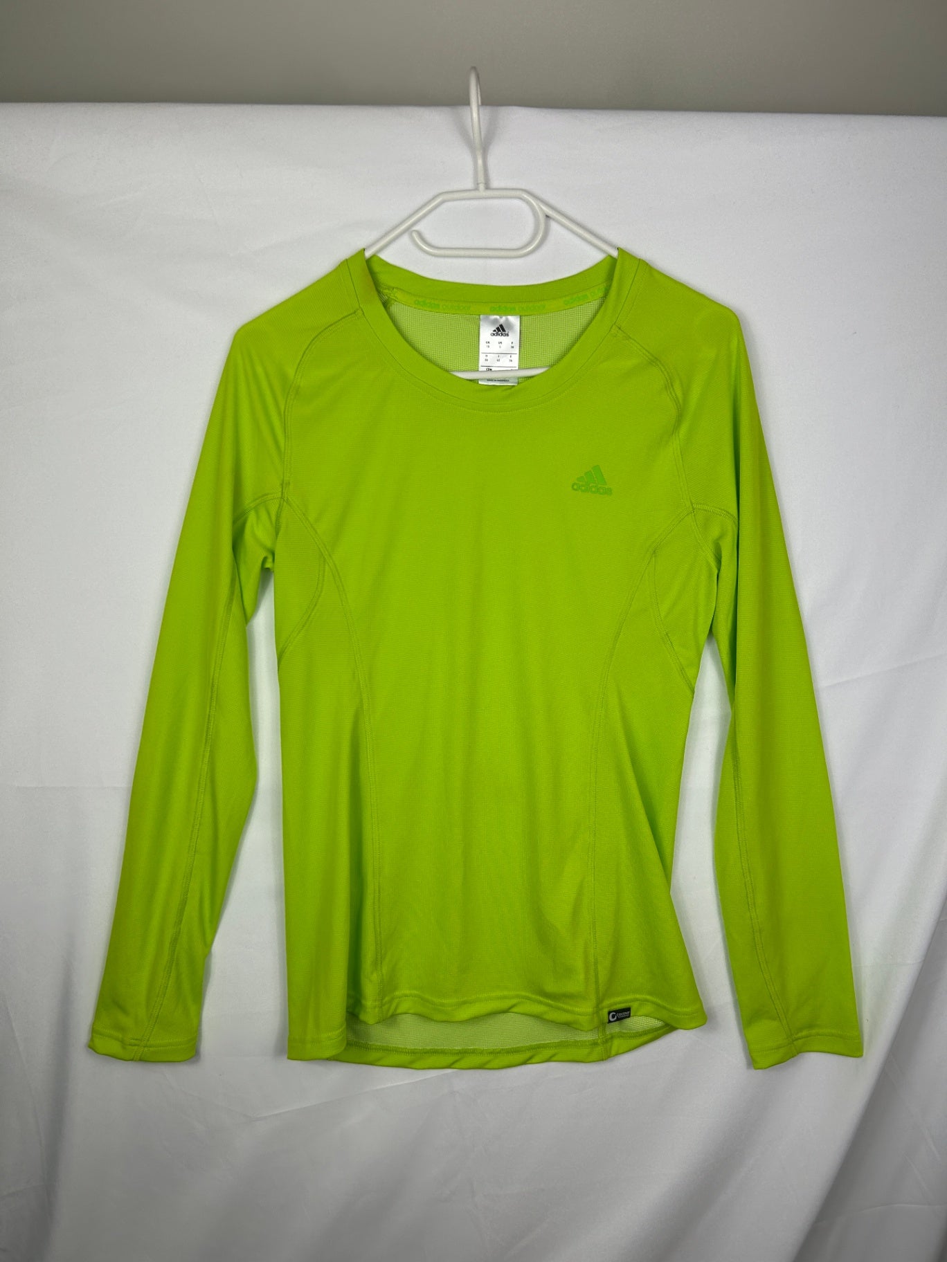 Adidas Long Sleeve T-Shirt L Lime green