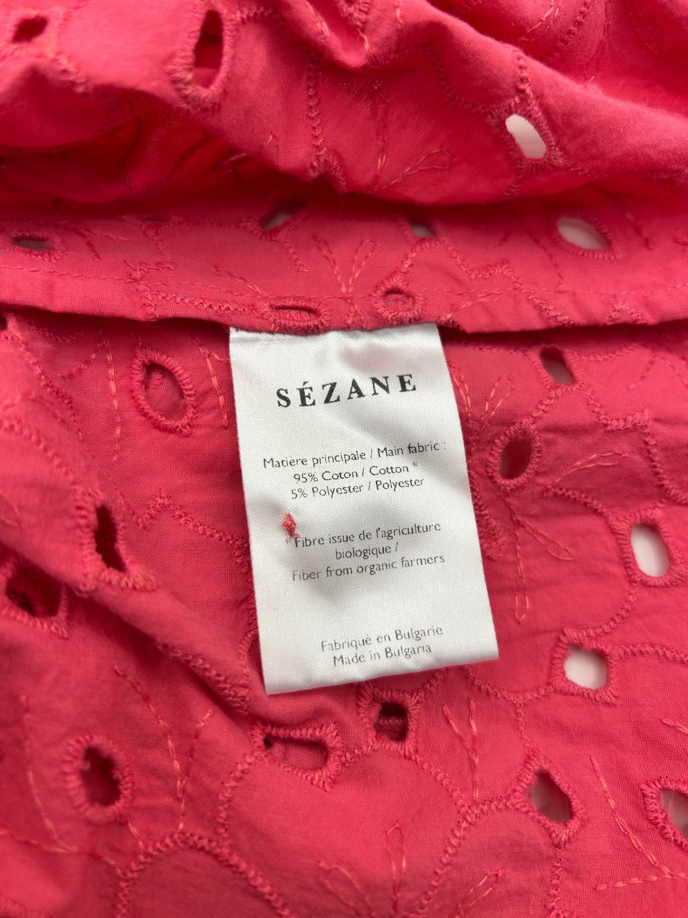 Sezane Shirt Pink 40