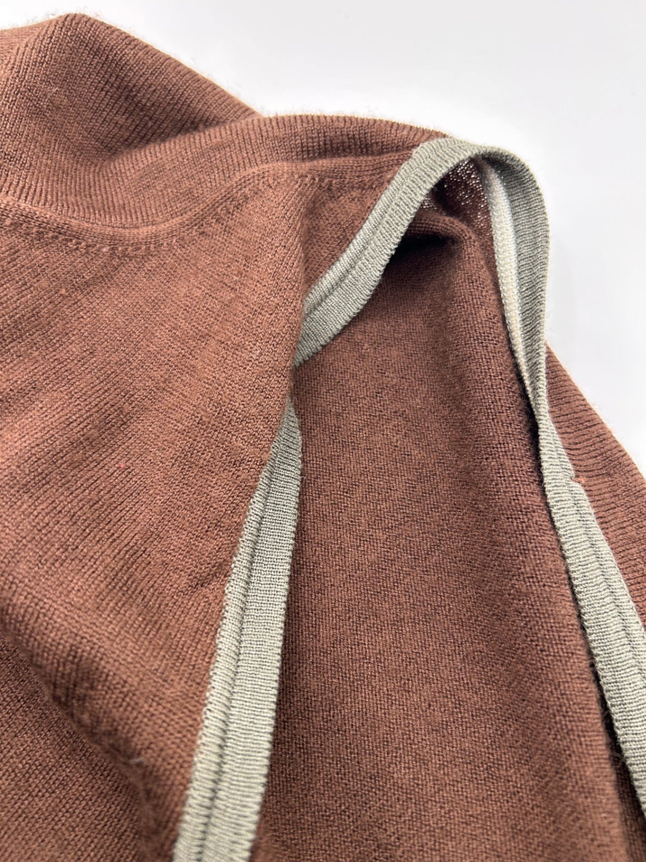 HANS UBBINK Cardigan L Brown
