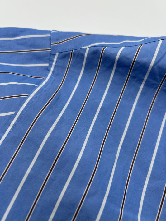 Uniqlo Dress Shirt XL Blue and white striped