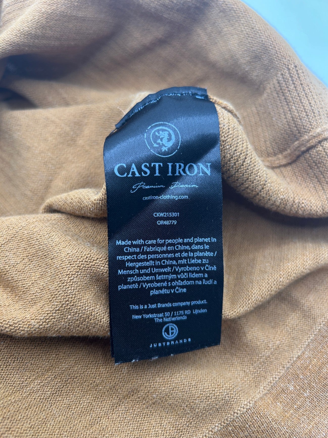 Cast Iron Sweater L Brown
