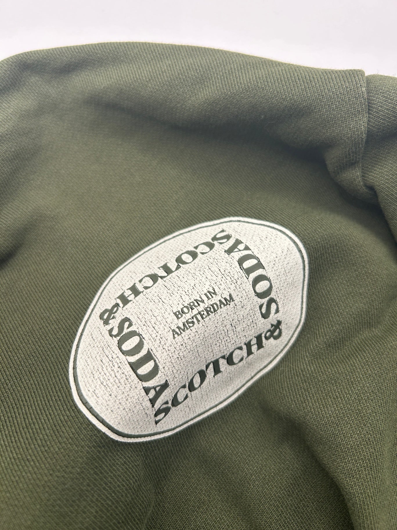Scotch & Soda Sweatshirt L Olive green