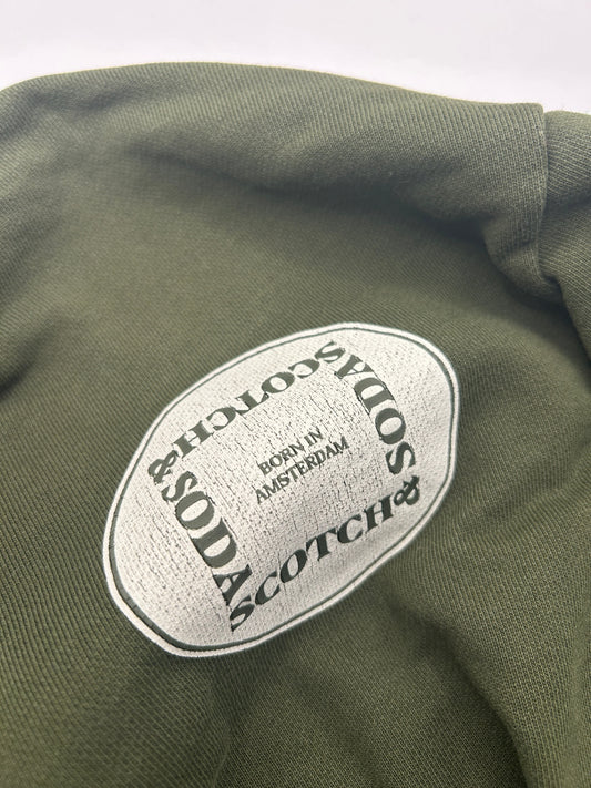 Scotch & Soda Sweatshirt L Olive green