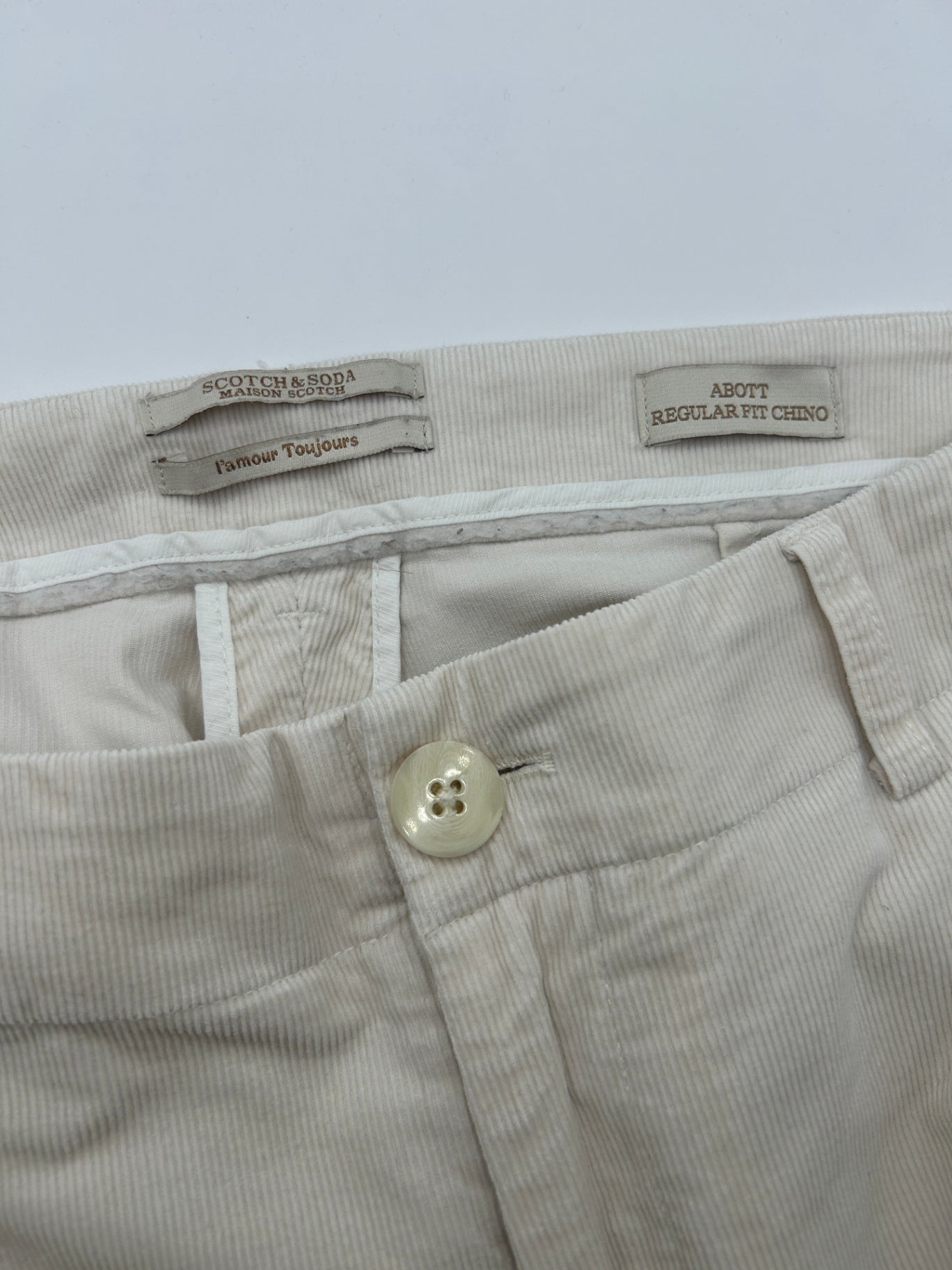 Scotch & Soda Pants Beige 30/32