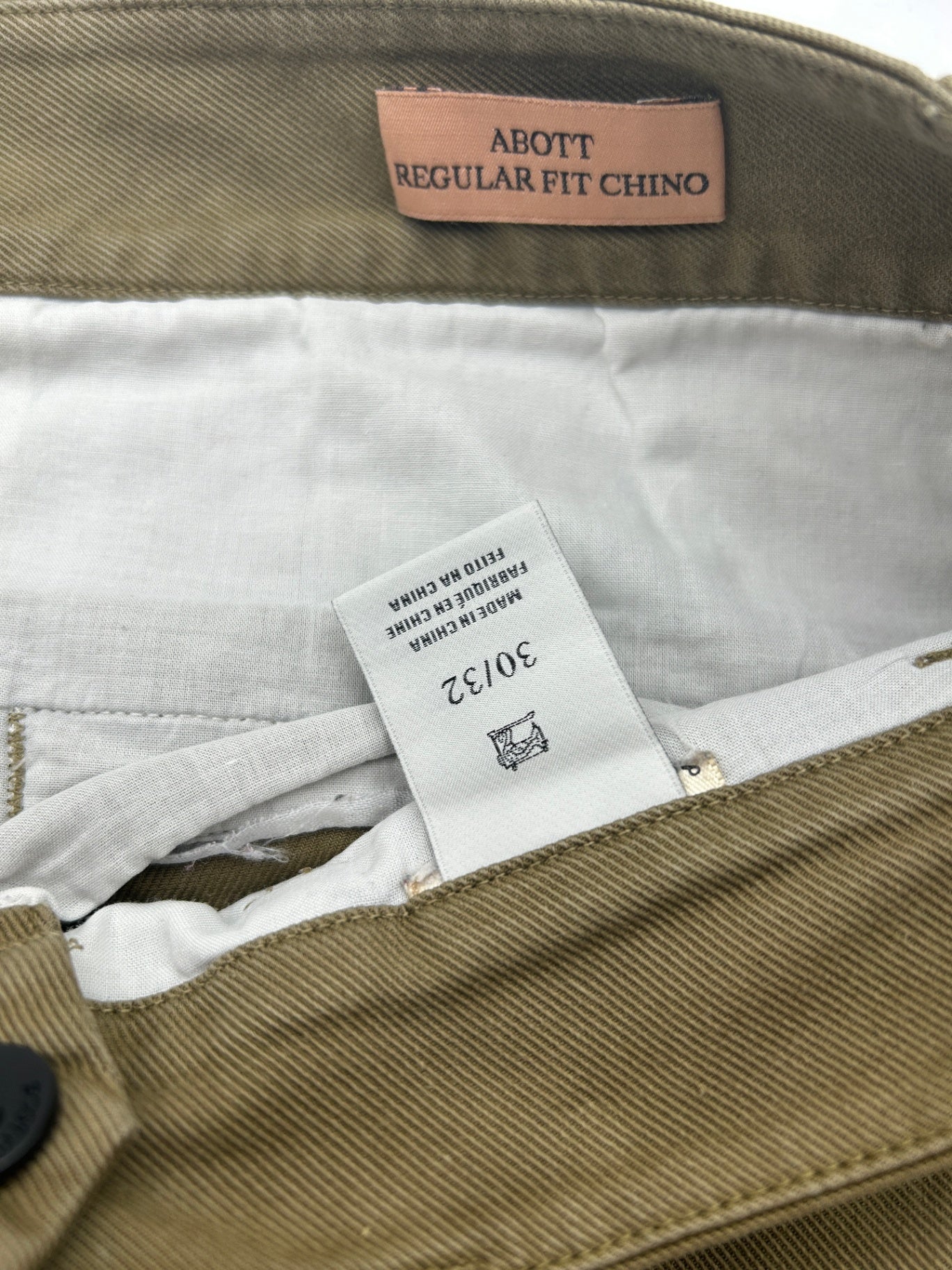 Scotch & Soda Pants Olive green 30/32