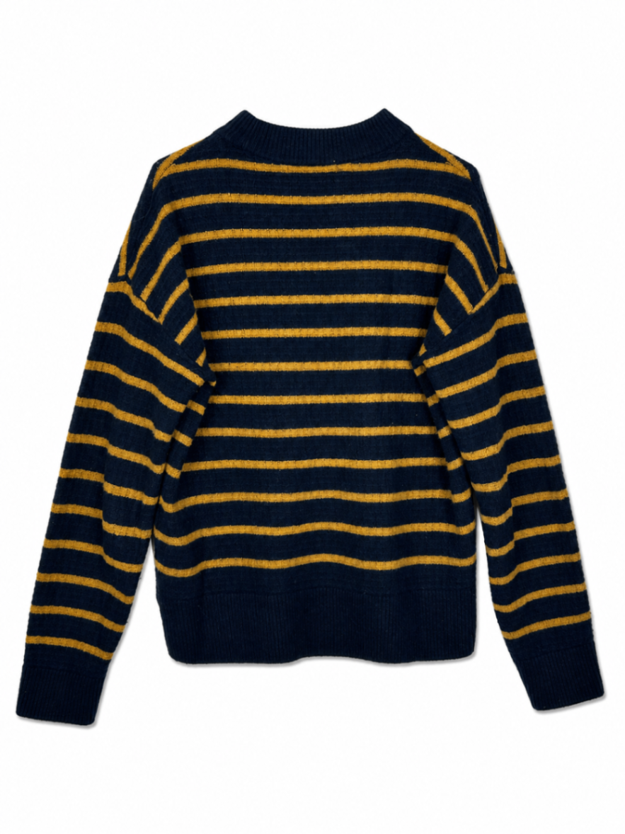 Uniqlo x Comptoir des Cotonniers Sweater M Navy blue and yellow