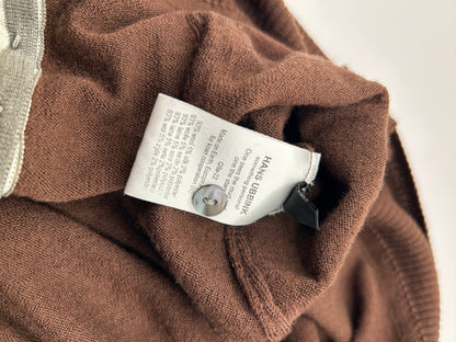 HANS UBBINK Cardigan L Brown