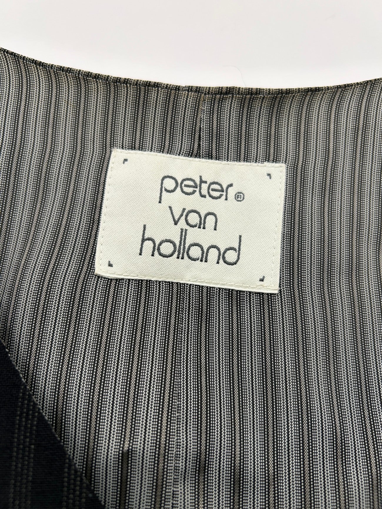peter van holland Vest 52 Black and gray