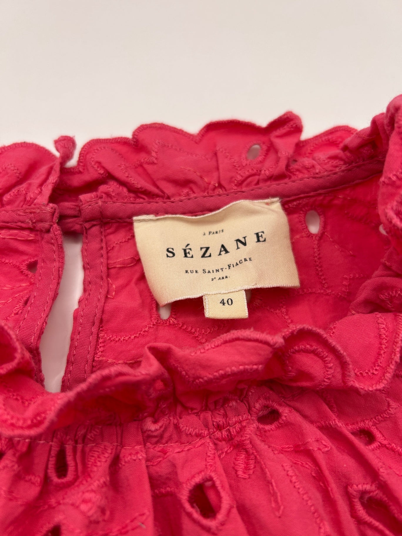 Sezane Shirt Pink 40