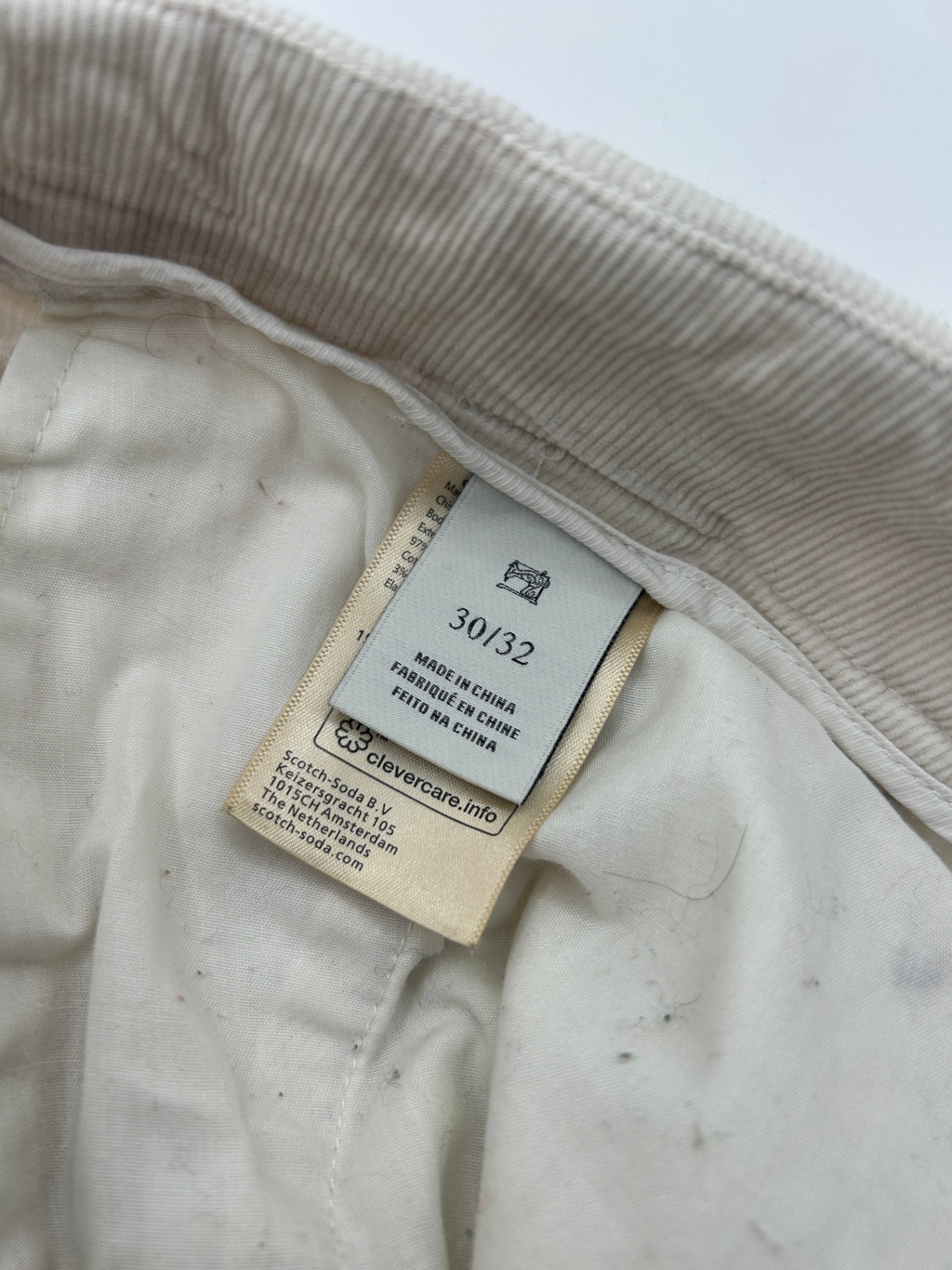 Scotch & Soda Pants Beige 30/32