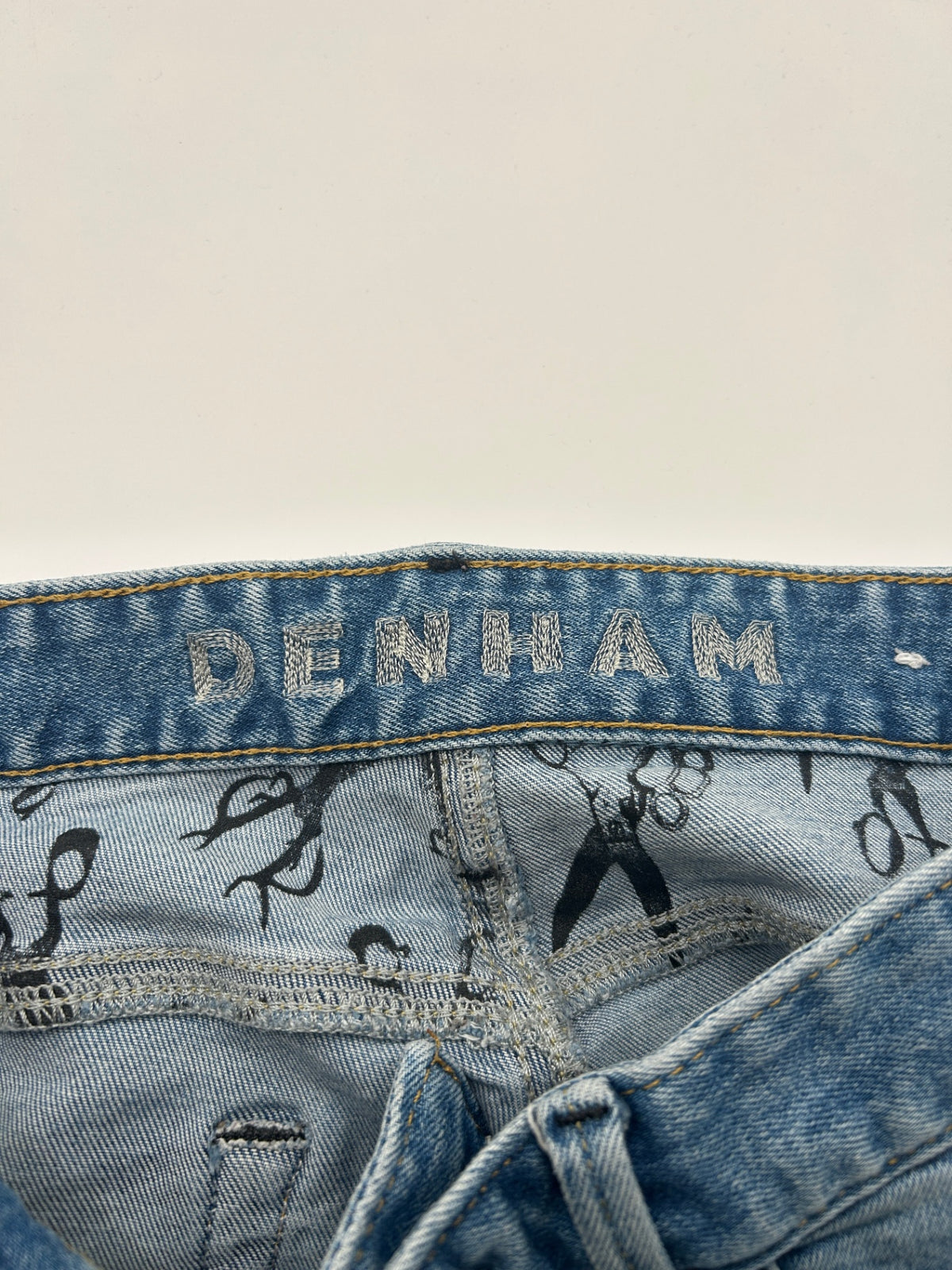 Denham Jeans W32 L34 Light Blue